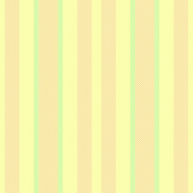 Popular textile seamless lines nostalgia texture vertical vector Track stripe pattern fabric background in light and orange colors