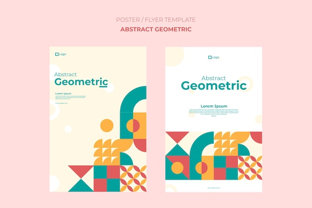 Poster Geometric Template