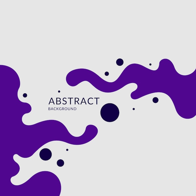 Poster with dynamic waves. Vector illustration in minimal flat style