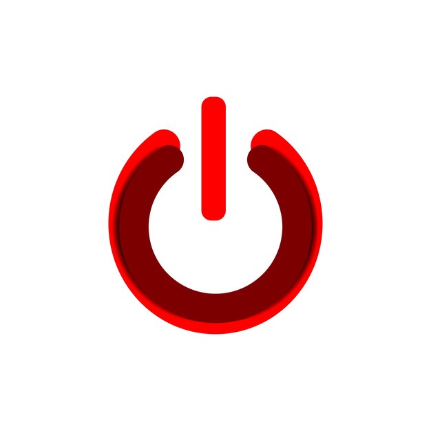 Power Button color Vector Icon