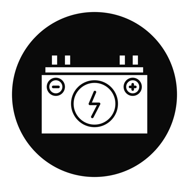 Power Source icon vector image Can be used for Electric Circuits