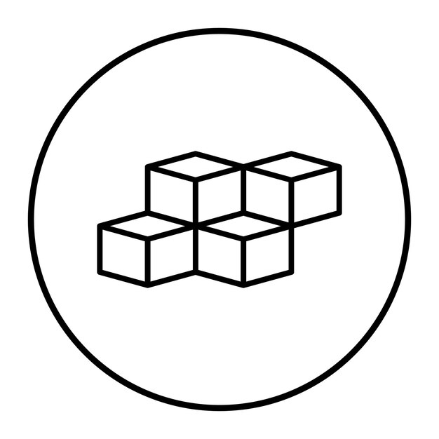 pre built module vector icon can be used for no code iconset