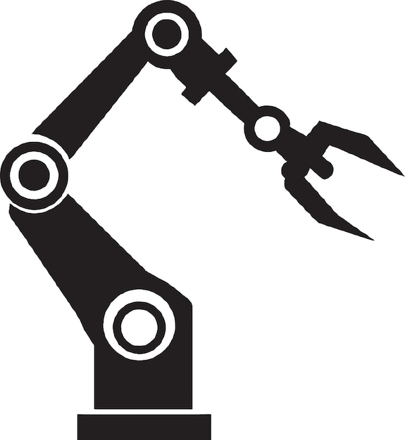 Precision Robot Vector Icon Design