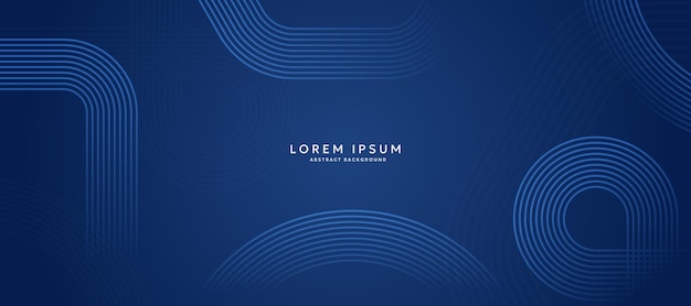 Premium background design with dark blue lines For digital luxury business banners