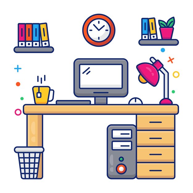 Premium download icon of workroom