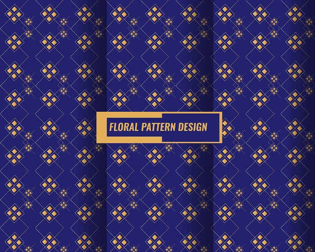 Premium gradient art deco-mönster