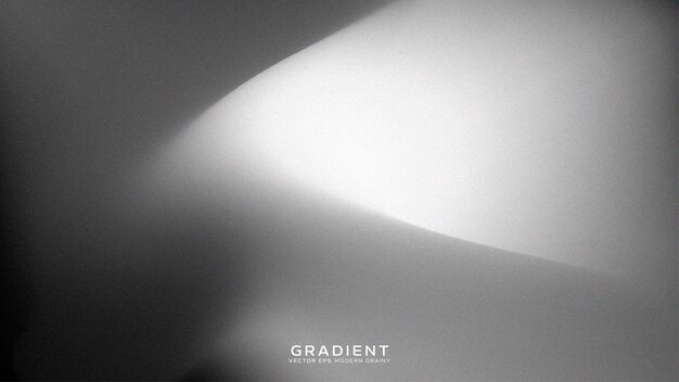Premium Grainy sleek gray black monochrome modern gradient abstract luxury background vector