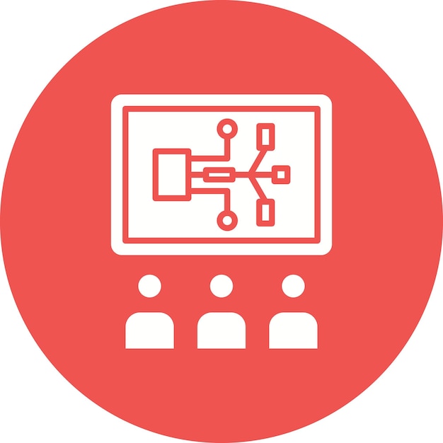 Presentation icon vector image Can be used for Project Management