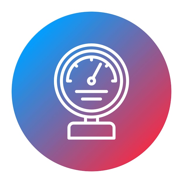 Pressure Gauge icon vector image Can be used for Burnout