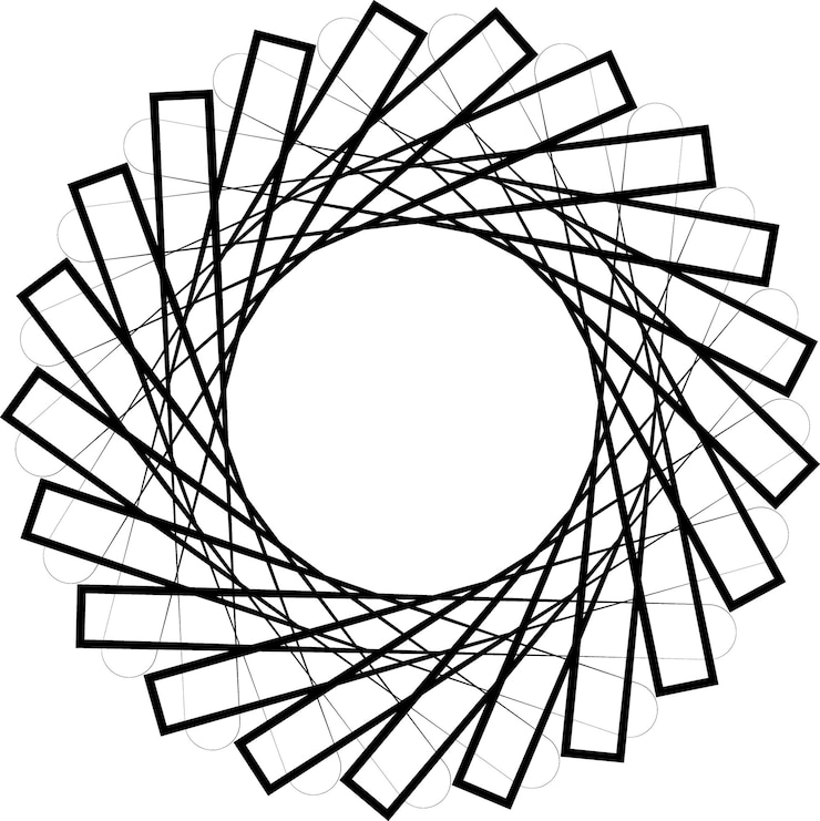 Vektör primum vektör vintage oryantal mandala tasarımı