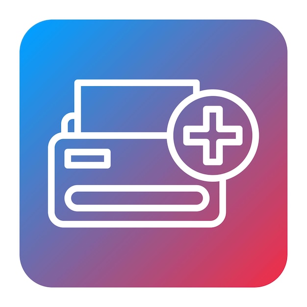 Print Job icon vector image Can be used for 3d Printing