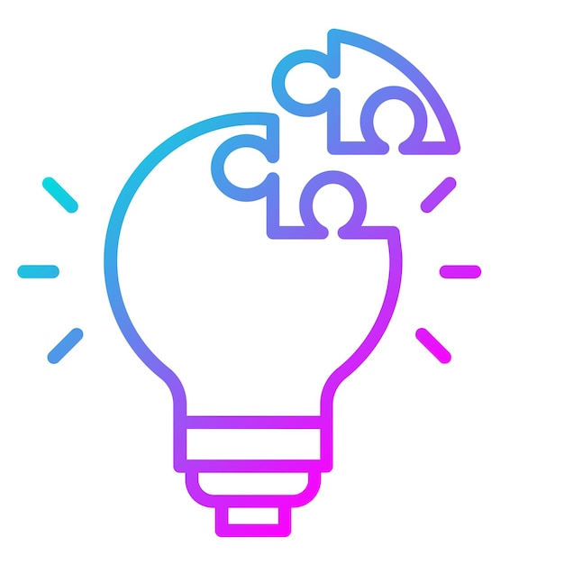 problem solving vector illustration style