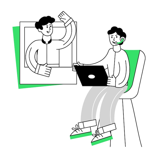 Product Marketing Linear Mini Illustrations