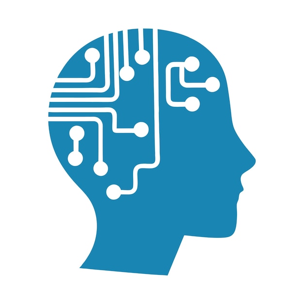 Professional Artificial Intelligence Icon Vector Illustration