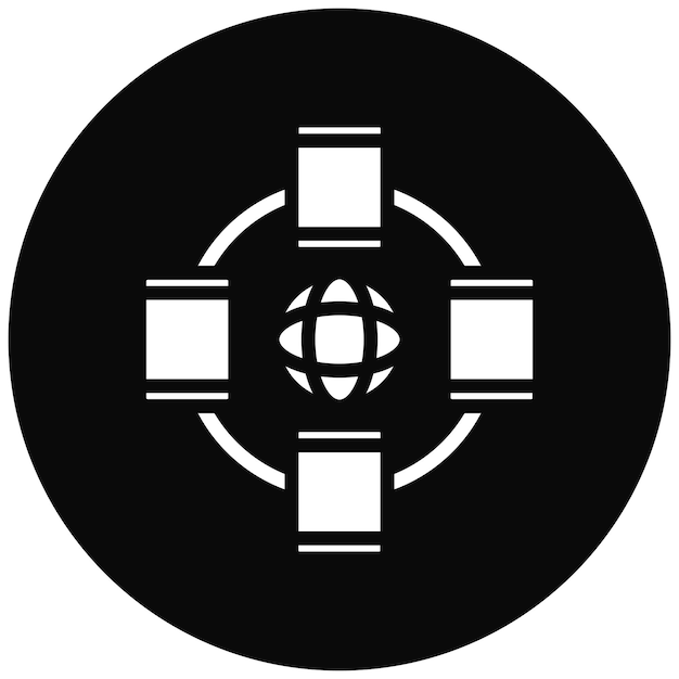 professional networking vector icon illustration of networking iconset