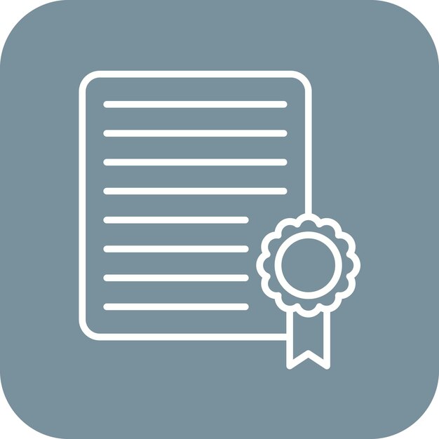 Professional Qualification icon vector image Can be used for Human Resources