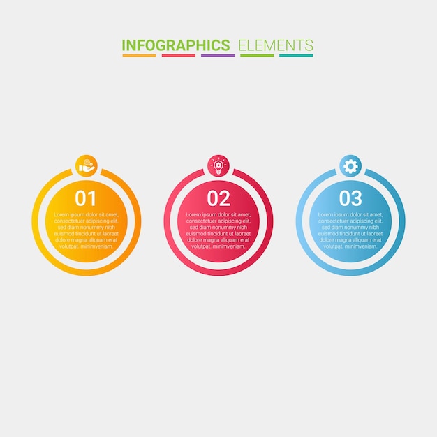 Professional steps infographics 5