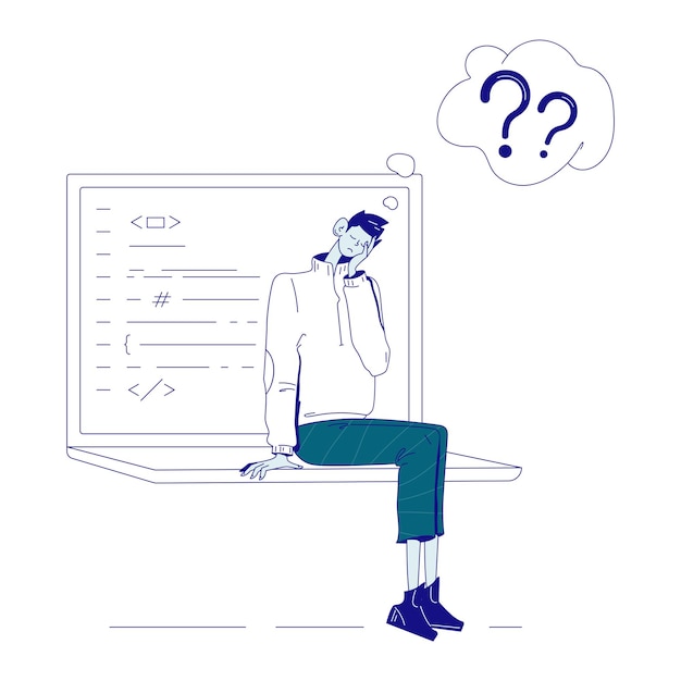 programmer can't solve the problem