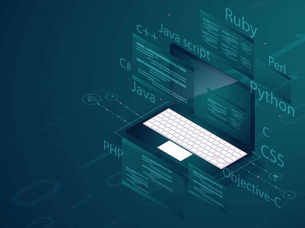 Programmeringskoncept.