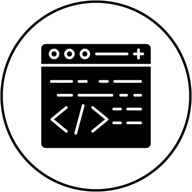Programming icon vector image Can be used for Computer Programming