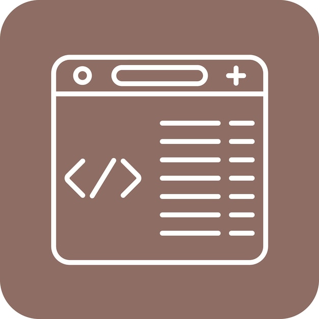 Programming icon vector image Can be used for Data Analytics