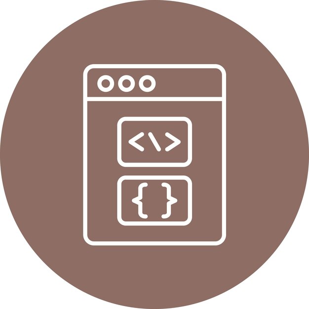 Programming Language icon vector image Can be used for No Code