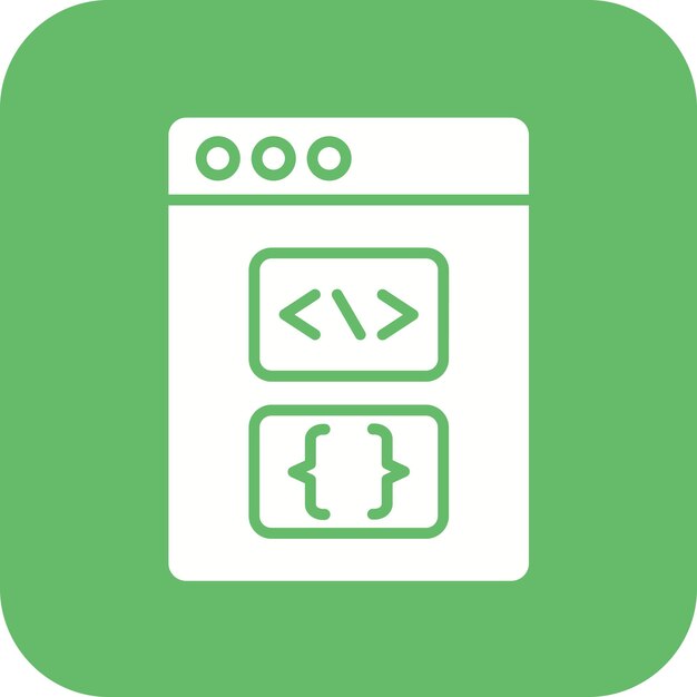 Programming Language icon vector image Can be used for No Code
