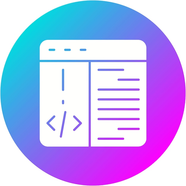 Programming vector icon Can be used for Data Analytics iconset