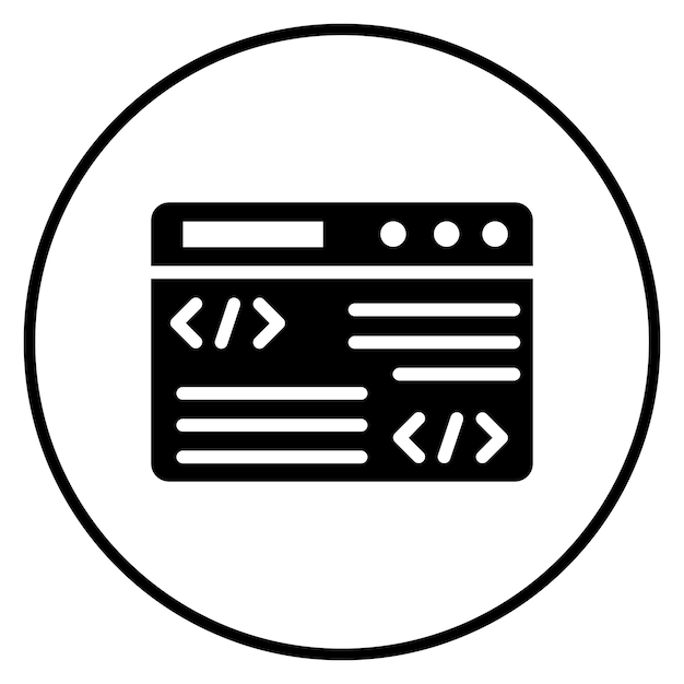programming vector icon illustration of seo and sem iconset