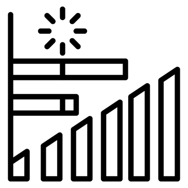 progress indicator icon vector image can be used for business onboarding