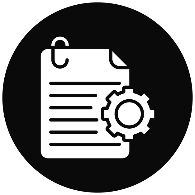 Project Briefing icon vector image Can be used for Design