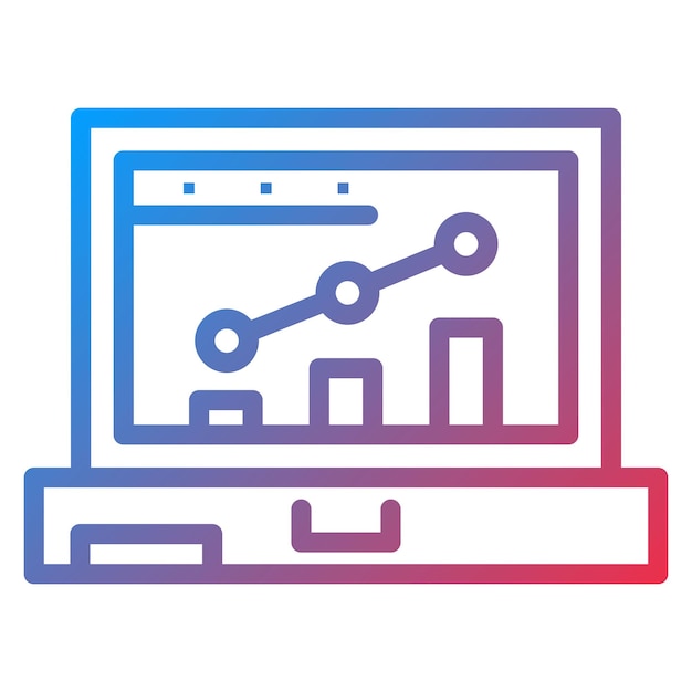 project dashboard icon vector image can be used for project assesment