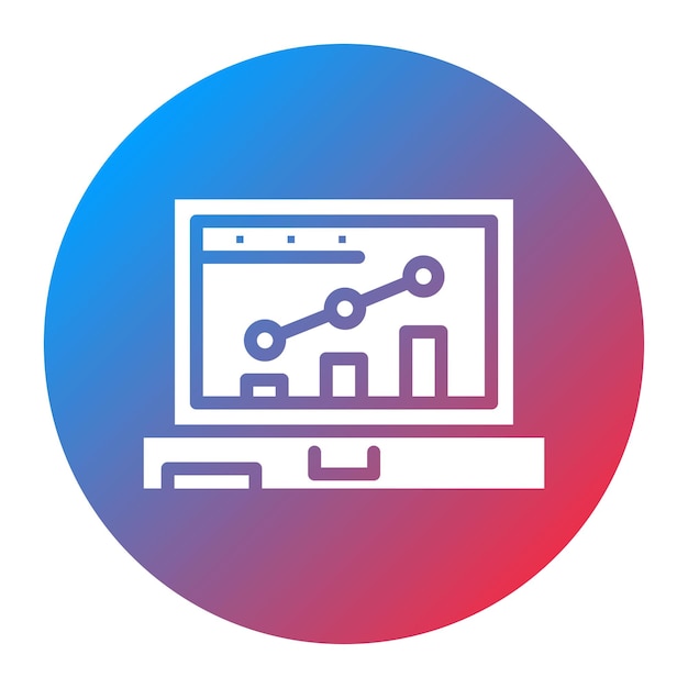 project dashboard icon vector image can be used for project assesment