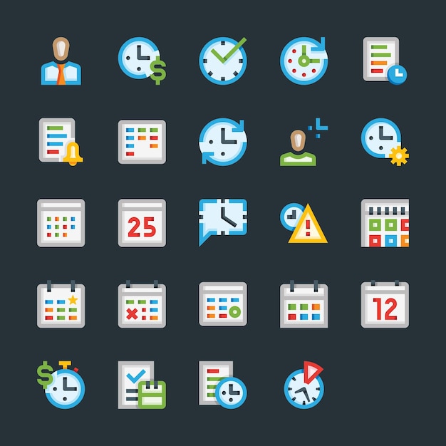 Project management Icons