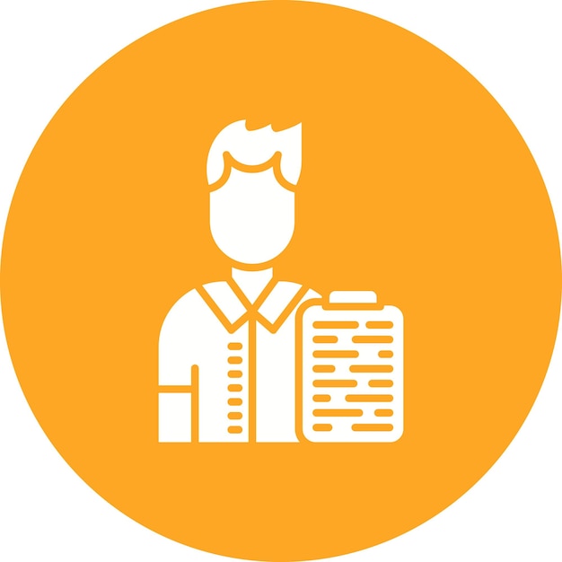 project manager icon vector image can be used for agile