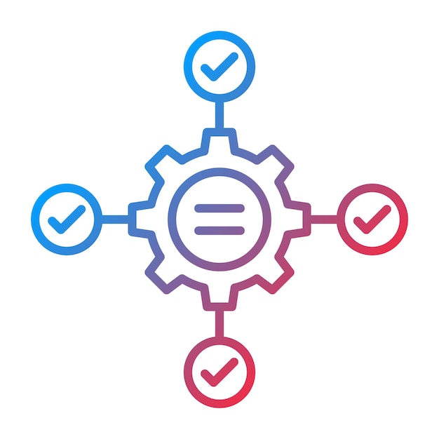 projects and workflow icon vector image can be used for marketing technology