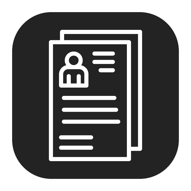Projects icon vector image Can be used for Curriculum Vitae