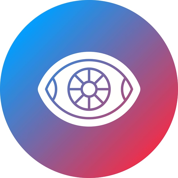 Prosthetic Eye icon vector image Can be used for Disability