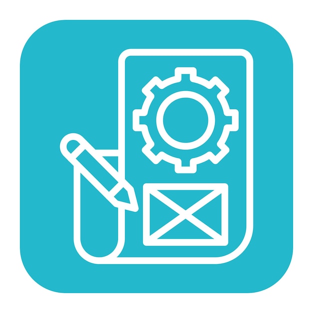 Prototype icon vector image Can be used for Crowdfunding