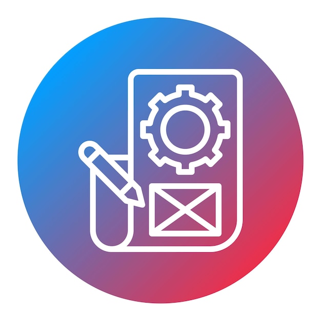 Prototype icon vector image Can be used for Crowdfunding