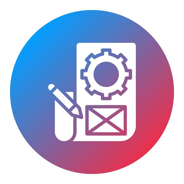 Prototype icon vector image Can be used for Crowdfunding