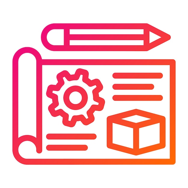 Prototype Vector Icon Design Illustration