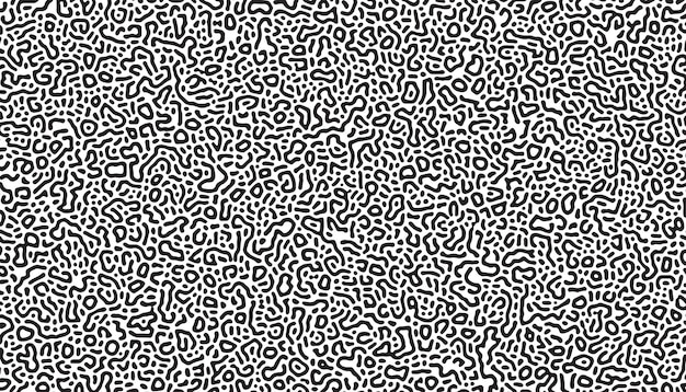 Psychedelic graphic crazy liquid texture Abstract background with Turing diffusion effect