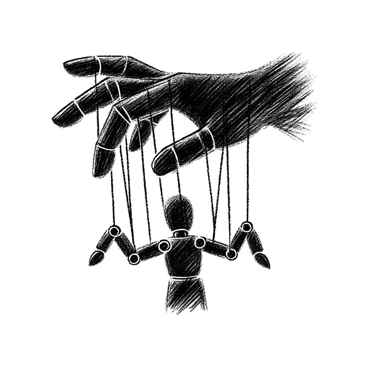 Vektor puppet master