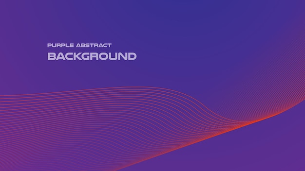 Purple abstract background with curve line for backdrop or presentation