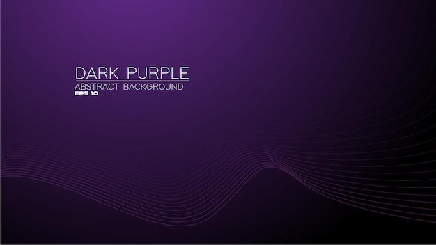 Purple abstract background with curve line