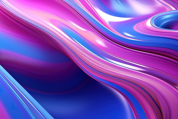purple and blue colored glass with a purple background