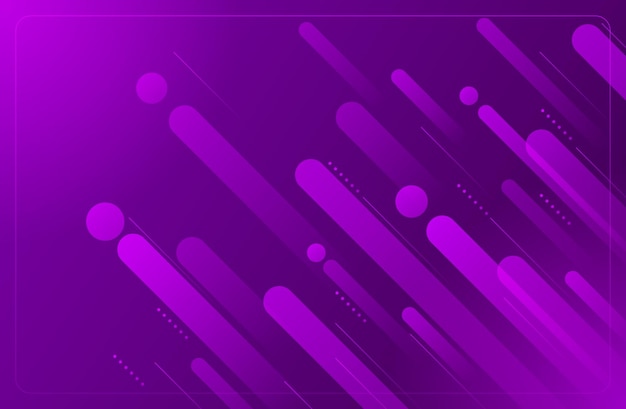 Purple Futuristic Modern Style Background