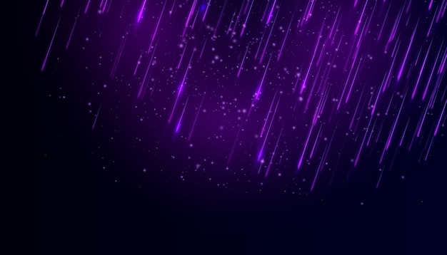 purple glow vertical light lines with shiny shimmering particles for background and overlay