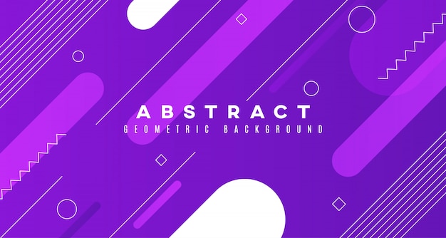 Purple gradient geometric background